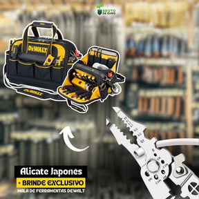 Alicate Japonês de Crimpagem 100% Multifuncional + BRINDE (Dewalt Mala de Ferramentas)